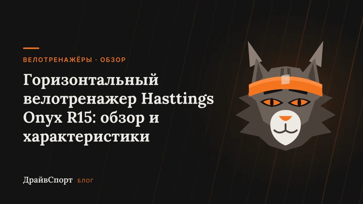 Горизонтальный велотренажер Hasttings Onyx R15: обзор и характеристики