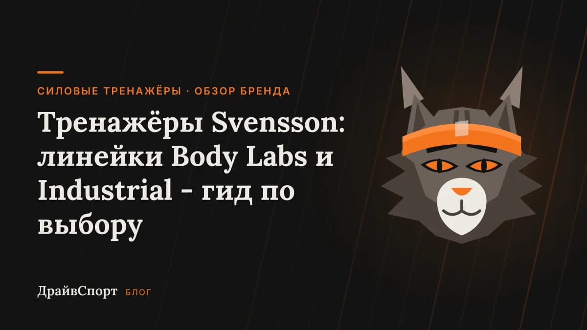 Тренажёры Svensson: линейки Body Labs и Industrial - гид по выбору