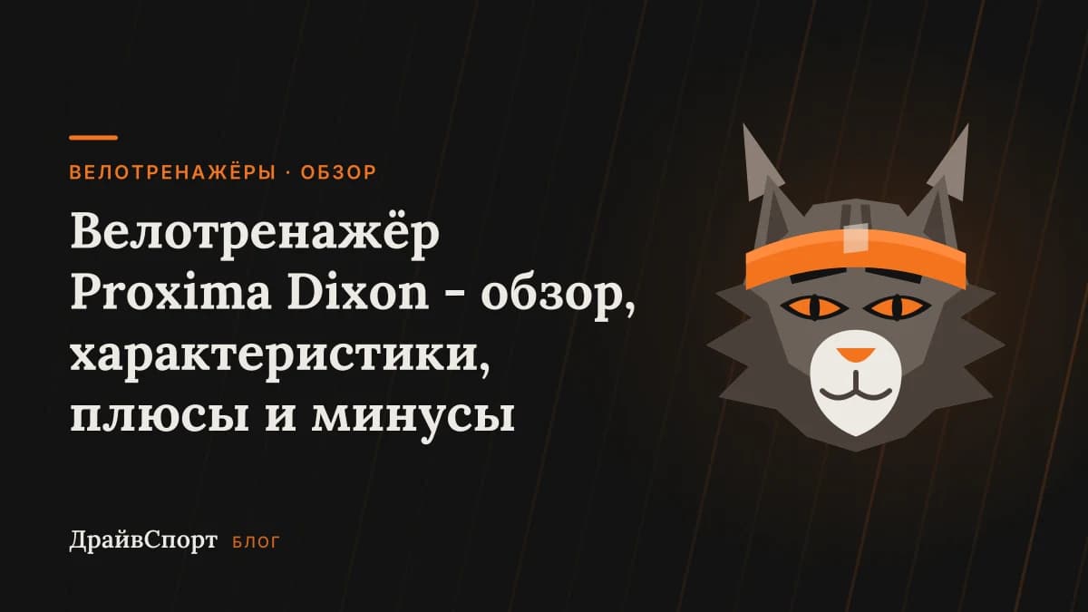 Велотренажёр Proxima Dixon - обзор, характеристики, плюсы и минусы