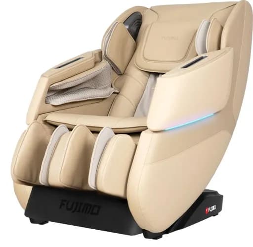 Просторное массажное кресло FUJIMO DISCOVERY 3D XL Бежевый