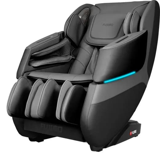Просторное массажное кресло FUJIMO DISCOVERY 3D XL Серый